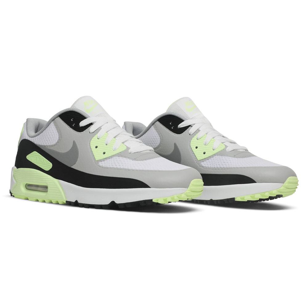 Nike Air Max 90 G Spikeless Golf Shoes White/Particle Gray/Black