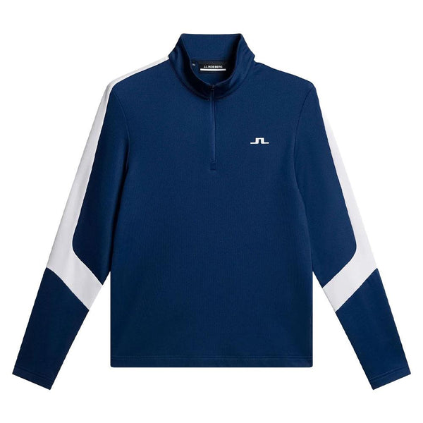 J.Lindeberg Carl Mid Layer Golf Pullover Estate Blue - 24