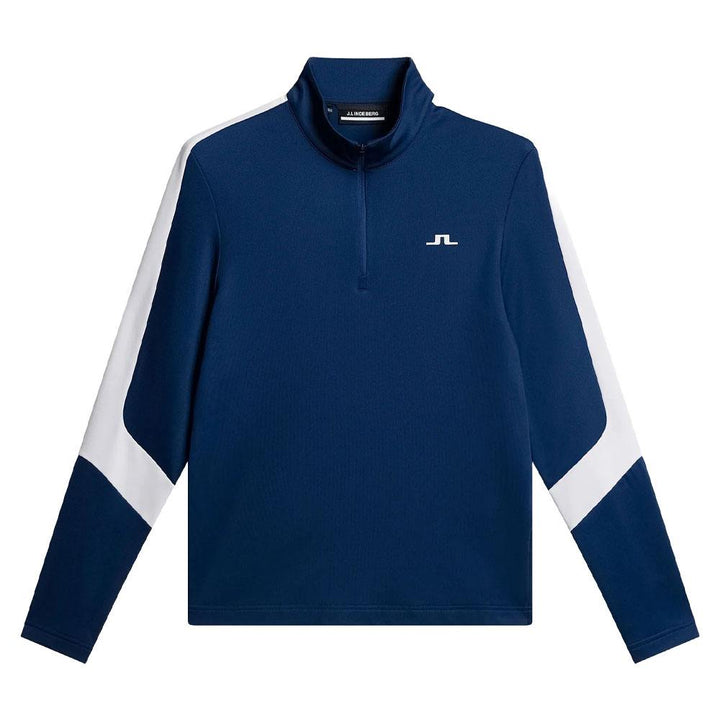 J.Lindeberg Carl Mid Layer Golf Pullover Estate Blue - 24