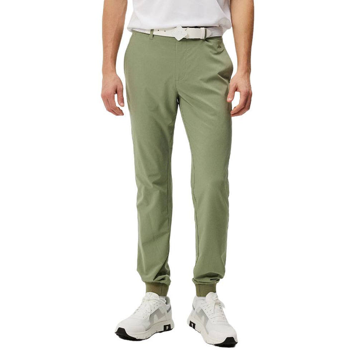 J.Lindeberg Cuff Jogger Golf Pants Oil Green - 24
