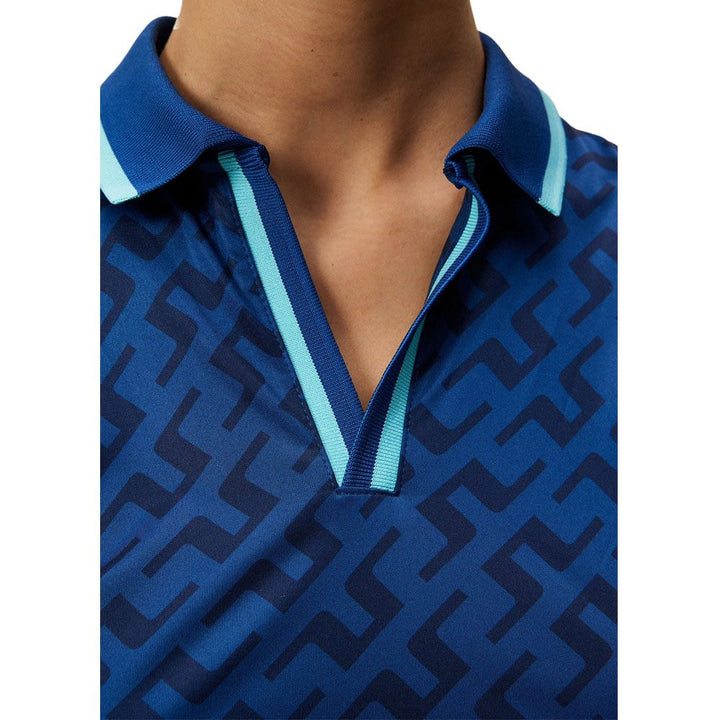 J.Lindeberg Sadie Sleeveless Golf Polo Bias Bridge Estate - 24 Women