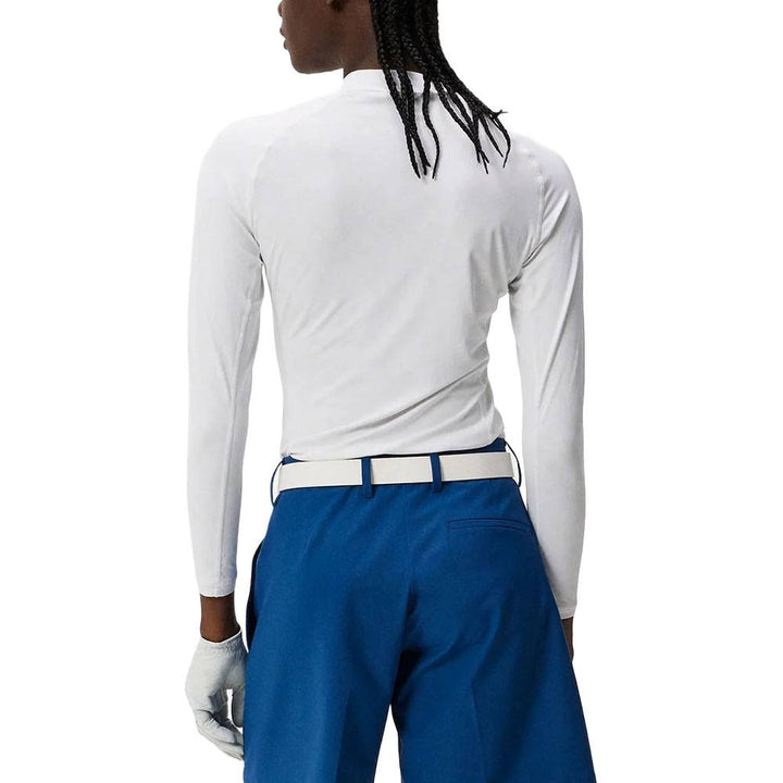 J.Lindeberg Eliza Top Golf Baselayer Bias Bridge White - 24 Women