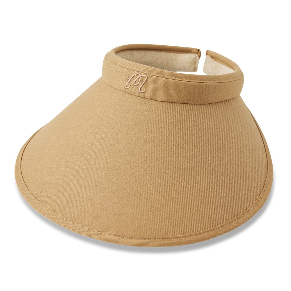 Malbon Claire Golf Visor Camel Women