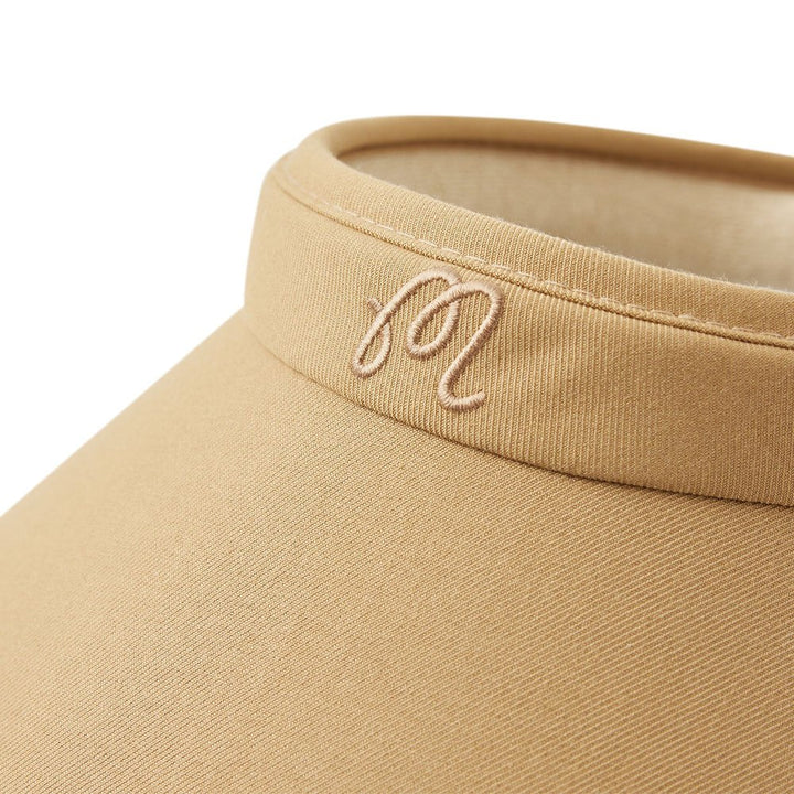 Malbon Claire Golf Visor Camel Women
