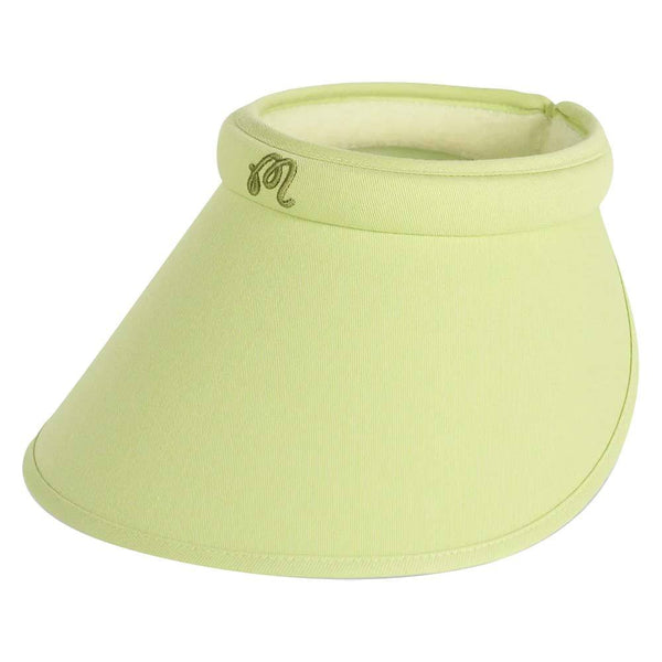 Malbon Claire Golf Visor Lime Sherbet Women