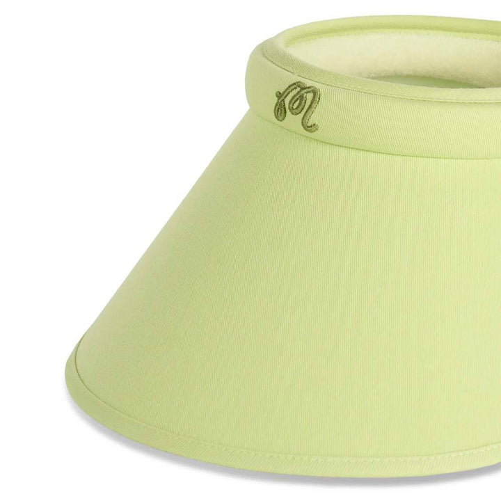 Malbon Claire Golf Visor Lime Sherbet Women