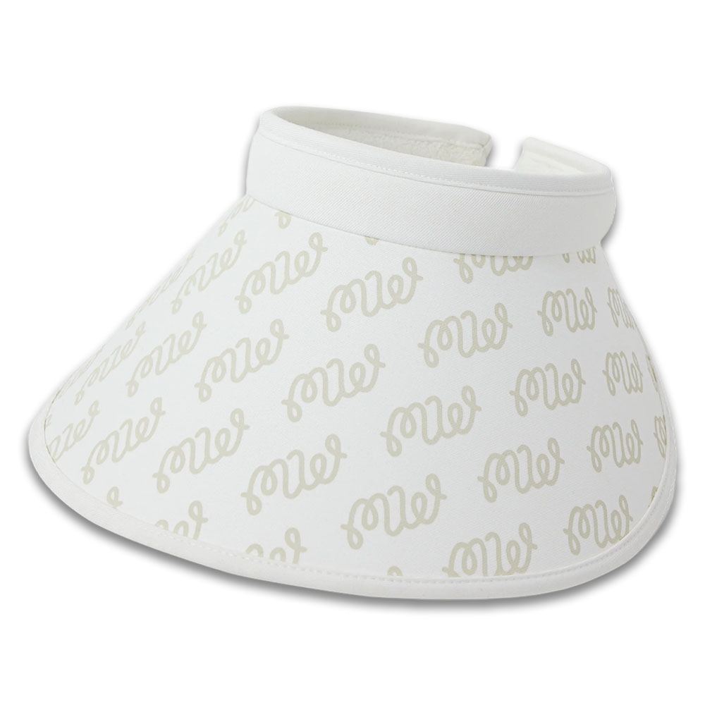 Malbon Claire Monogram Golf Visor 2024 Women