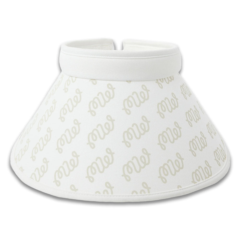 Malbon Claire Monogram Golf Visor 2024 Women
