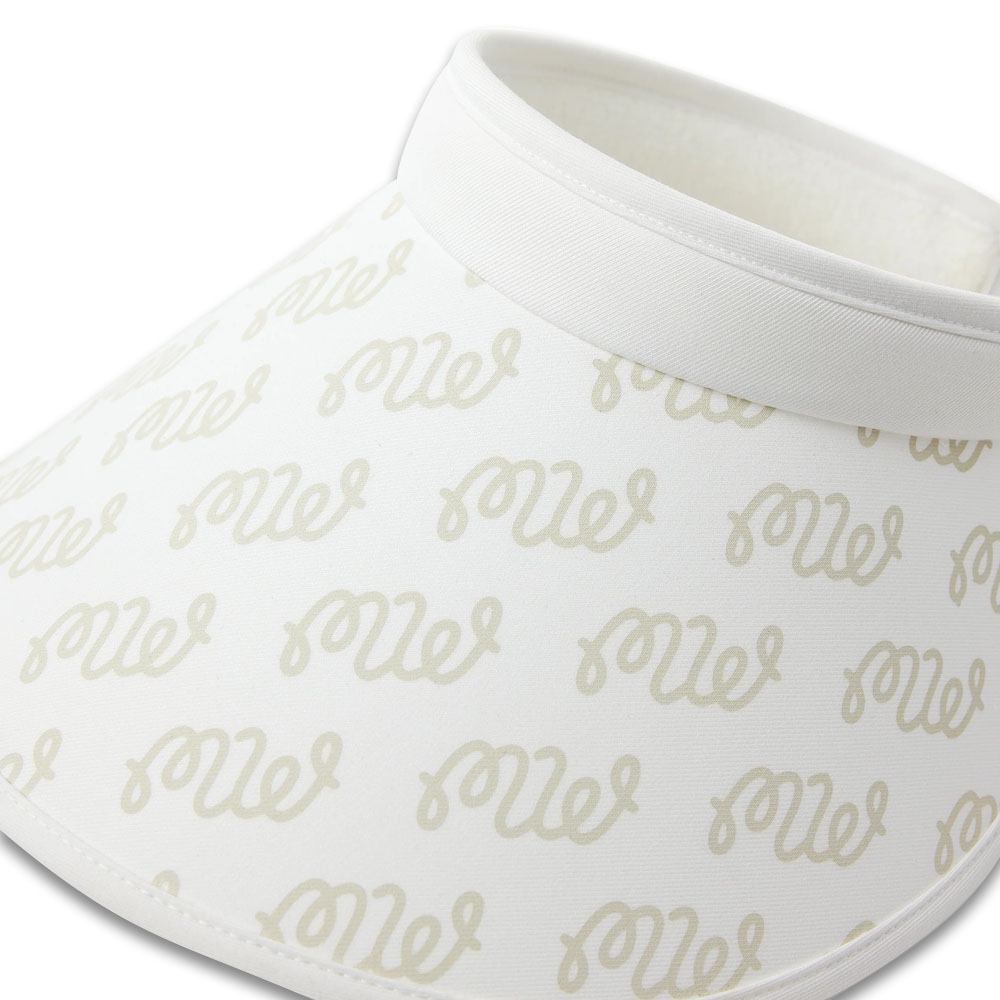 Malbon Claire Monogram Golf Visor 2024 Women