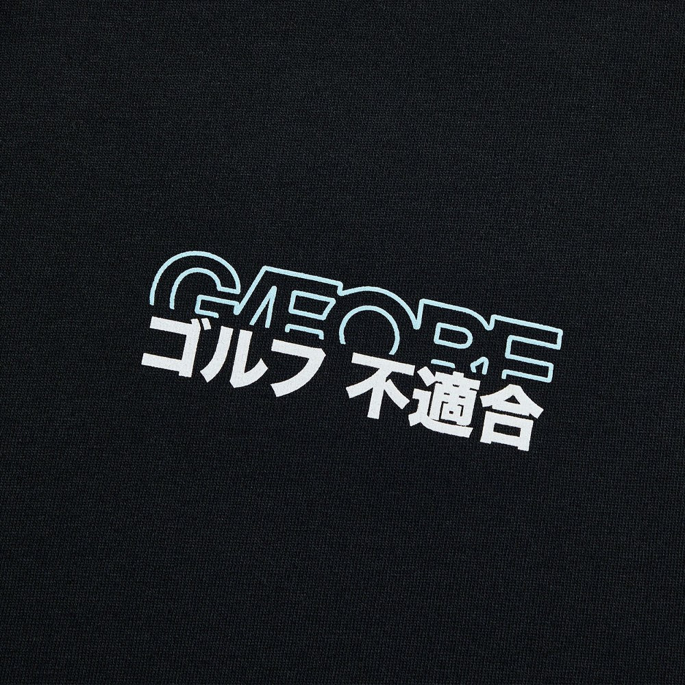 Gfore J/Fore Cotton Tee Golf Shirt Onyx - FA24