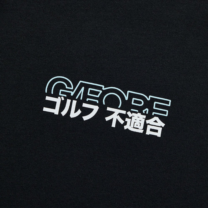 Gfore J/Fore Cotton Tee Golf Shirt Onyx - FA24