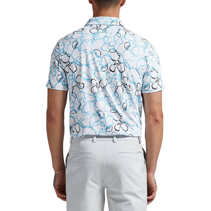 Gfore Watercolour Floral Tech Pique Golf Polo 2024