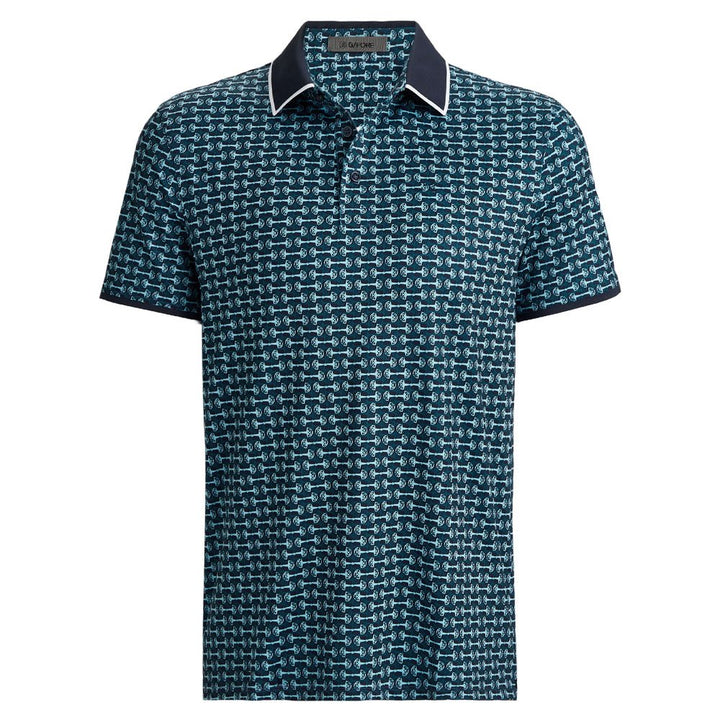 Gfore G Link Tech Jersey Golf Polo Fountain - FA24