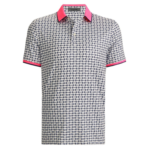Gfore G Link Tech Jersey Golf Polo Stone - FA24