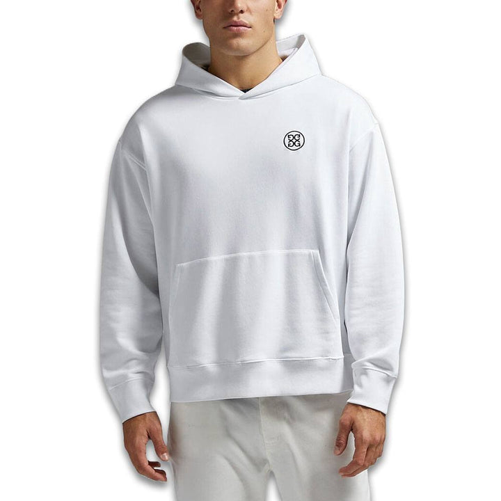 Gfore LA Oversized French Terry Hoodie Golf Jacket Snow - FA24