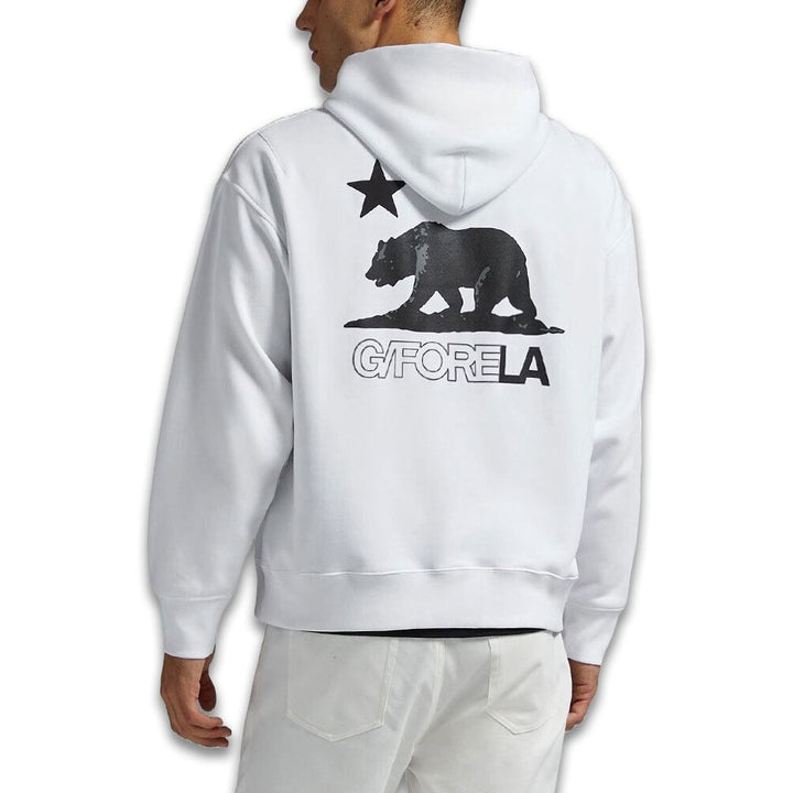 Gfore LA Oversized French Terry Hoodie Golf Jacket Snow - FA24