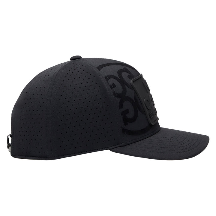 Gfore NO1 Cares Perforated Featherweight Tech Golf Cap Onyx - FA24