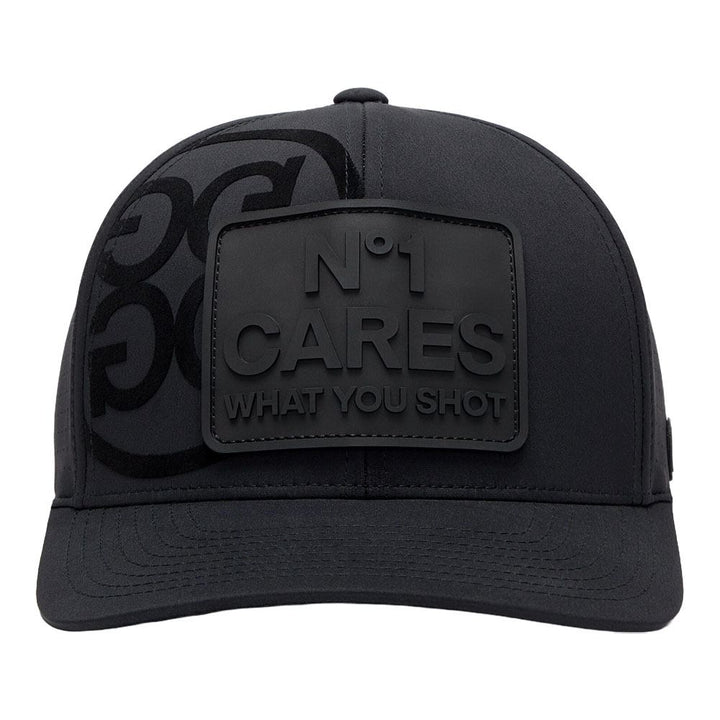 Gfore NO1 Cares Perforated Featherweight Tech Golf Cap Onyx - FA24