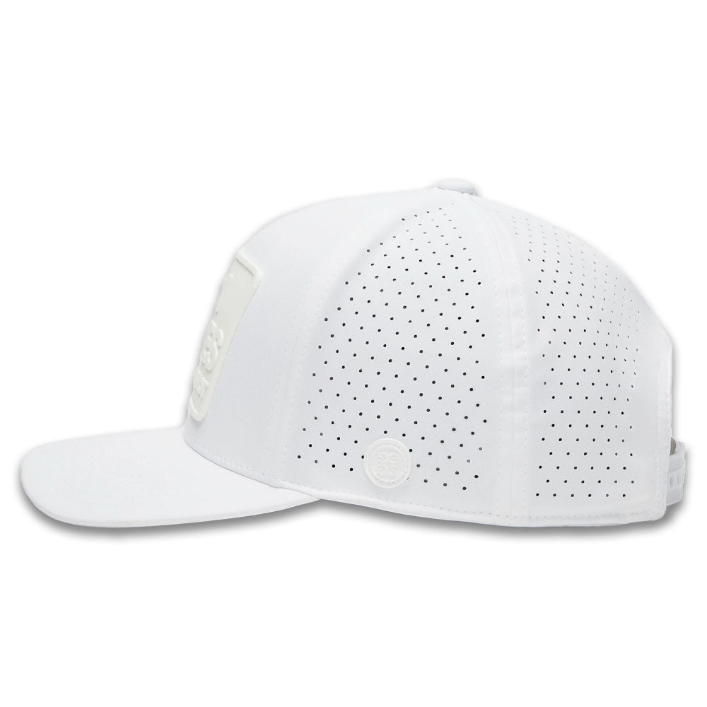 Gfore NO1 Cares Perforated Featherweight Tech Golf Cap Snow - FA24