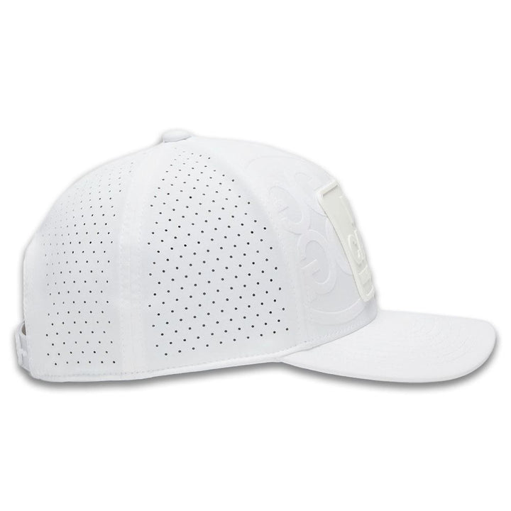 Gfore NO1 Cares Perforated Featherweight Tech Golf Cap Snow - FA24