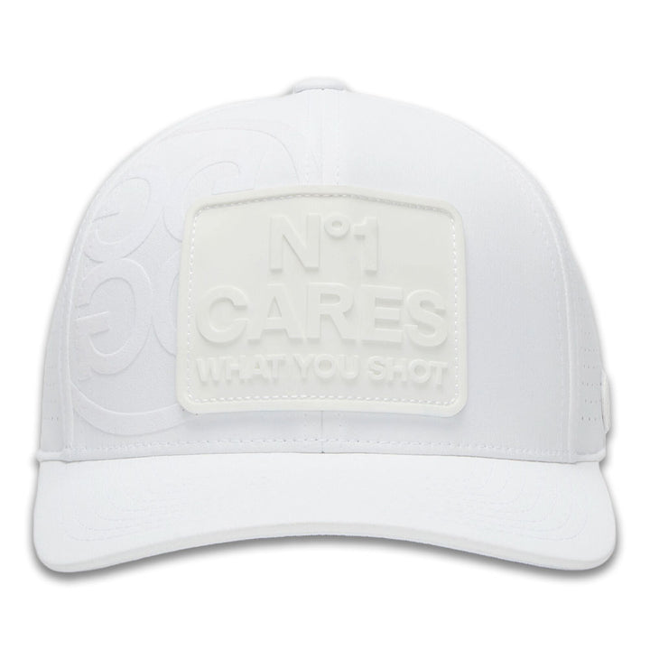 Gfore NO1 Cares Perforated Featherweight Tech Golf Cap Snow - FA24