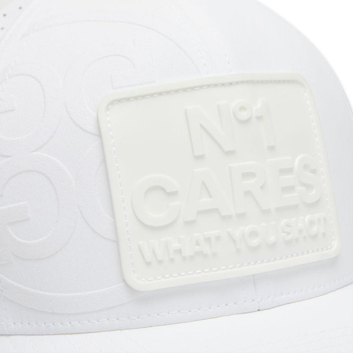 Gfore NO1 Cares Perforated Featherweight Tech Golf Cap Snow - FA24