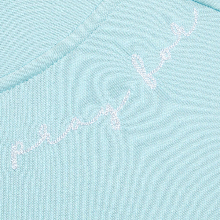 Gfore Pray For Birdies French Terry Quarter Zip Golf Pullover Daybreak - FA24 Women