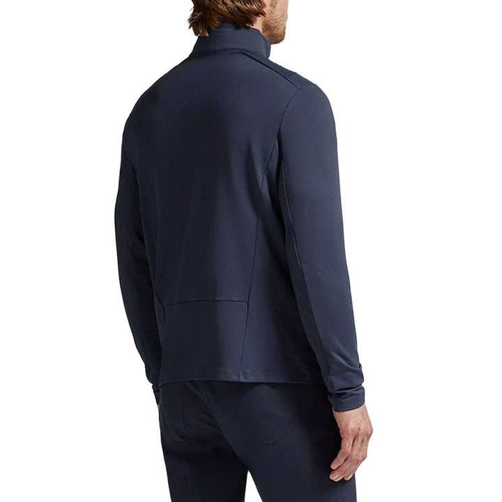 Gfore Brushed Back Tech Quarter Zip Golf Pullover Twilight - FA24