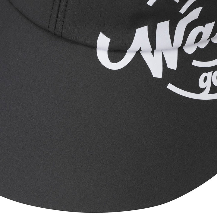 WAAC Wide Golf Visor Black - 24 Women
