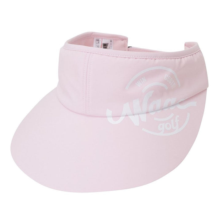 WAAC Wide Golf Visor Light Pink - 24 Women