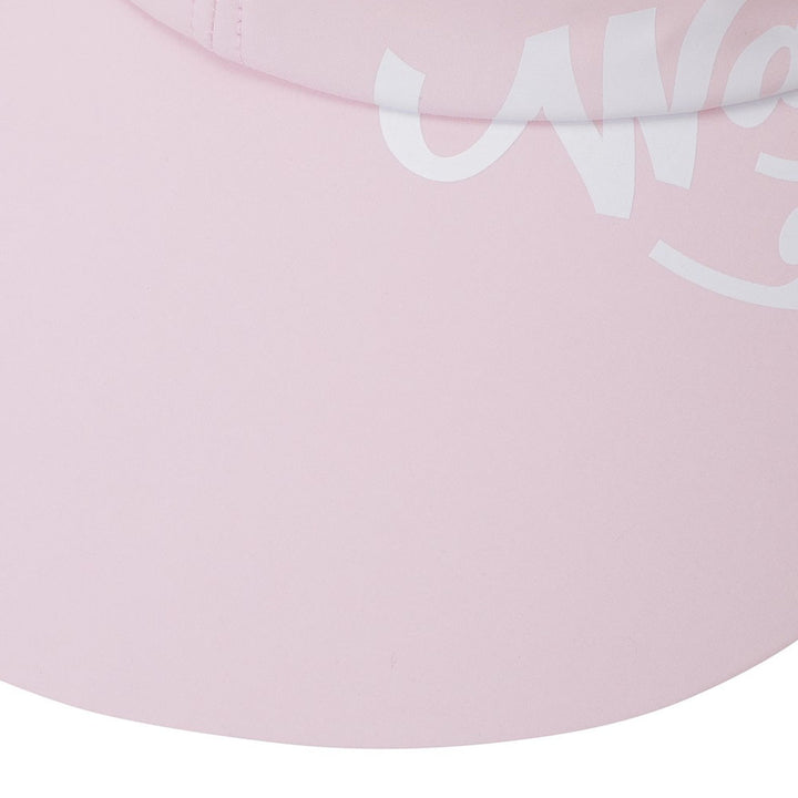 WAAC Wide Golf Visor Light Pink - 24 Women