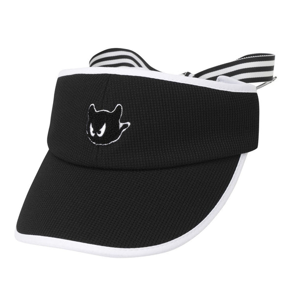 WAAC Ribbon Golf Visor Black - FW24 Women