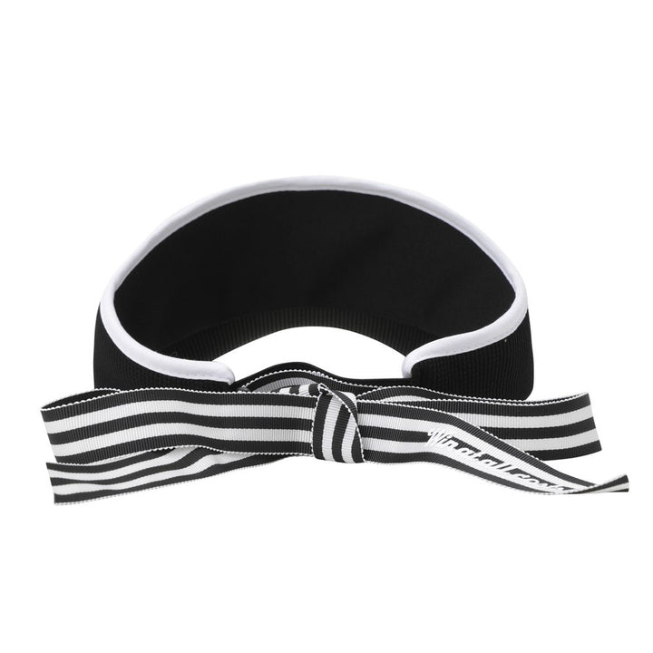WAAC Ribbon Golf Visor Black - FW24 Women