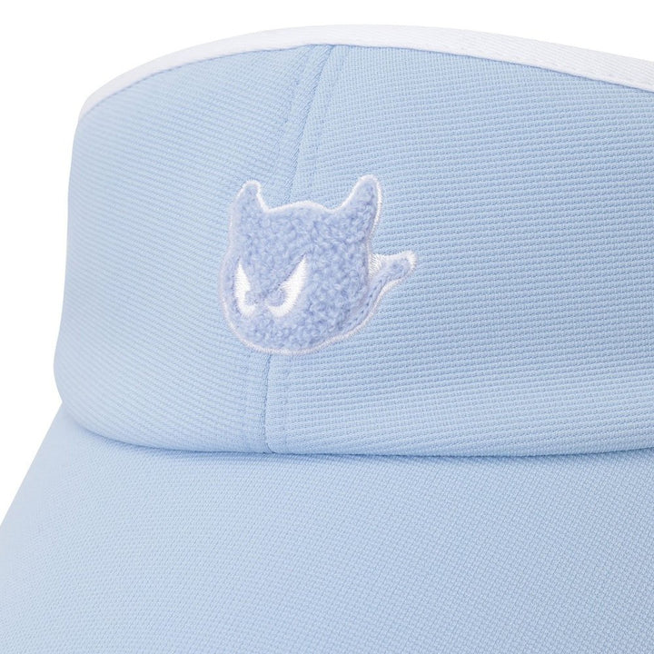 WAAC Ribbon Golf Visor Light Blue - FW24 Women