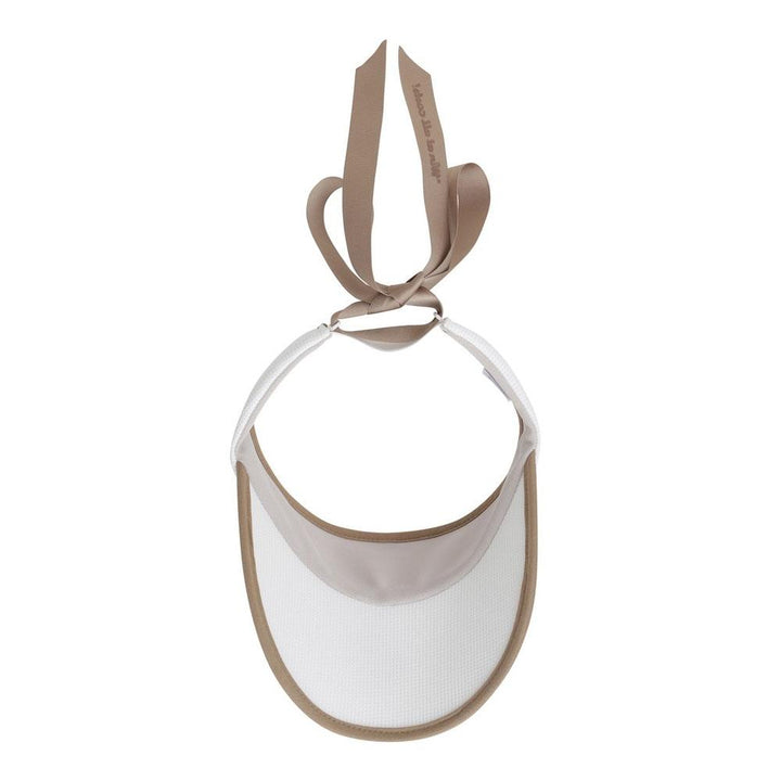 WAAC Ribbon Golf Visor Light Brown - FW24 Women