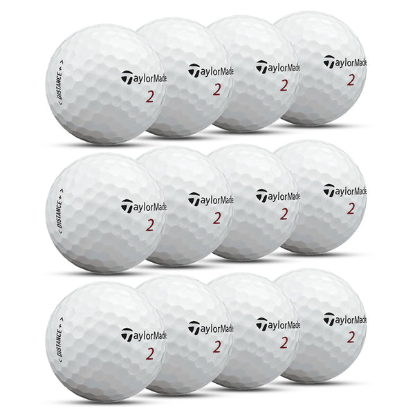 TaylorMade Distance + Golf Balls (Bulk - 4 Dozen)