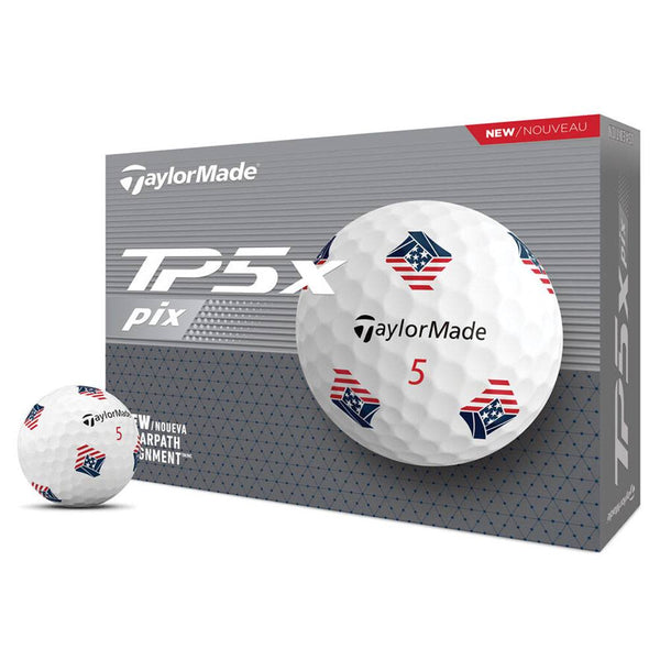 TaylorMade TP5x Pix USA Golf Balls 2024