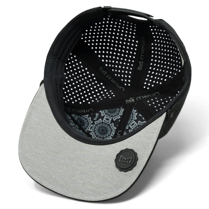Melin Coronado Hydrolite Golf Cap Black - FA24 Men