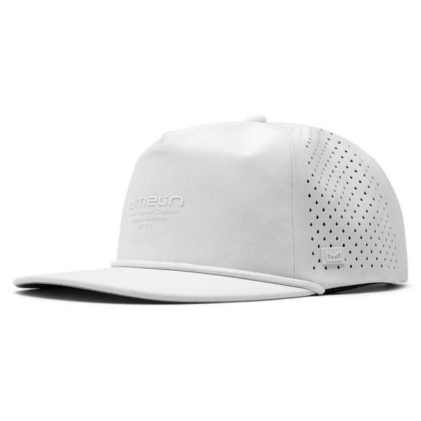 Melin Coronado Hydrolite Golf Cap White - FA24 Men