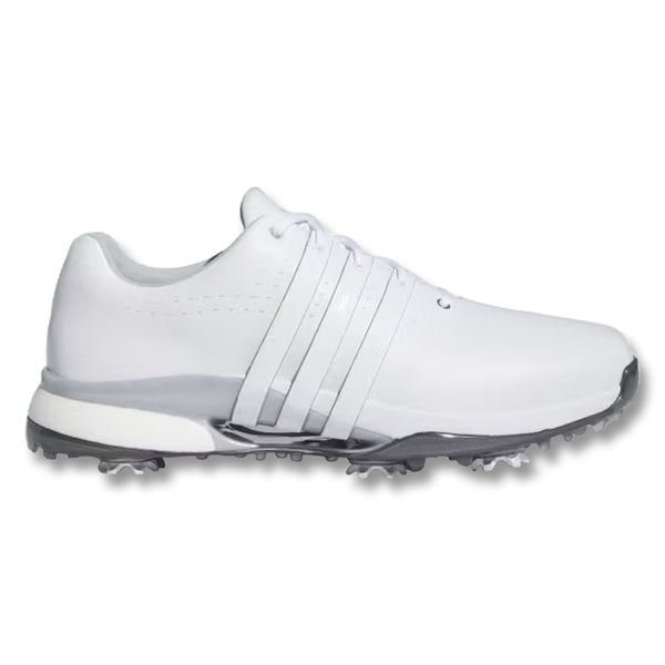 Adidas Tour360 Golf Shoes Cloud White/Cloud White/Silver Metallic - 24 Men
