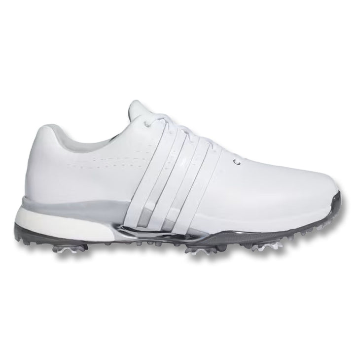 Adidas Tour360 Golf Shoes Cloud White/Cloud White/Silver Metallic - 24 Men
