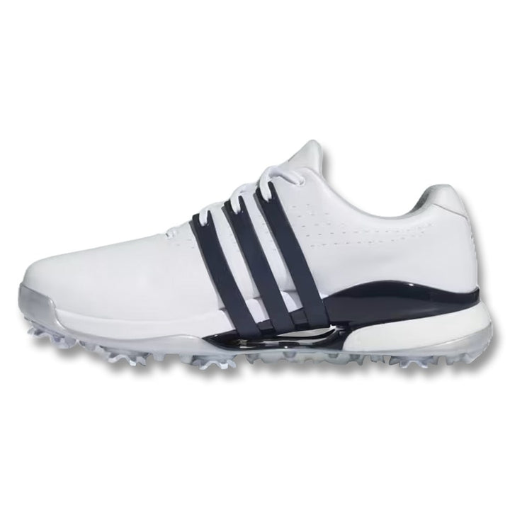 Adidas Tour360 Golf Shoes Cloud White/Collegiate Navy/Silver Metallic - 24 Men