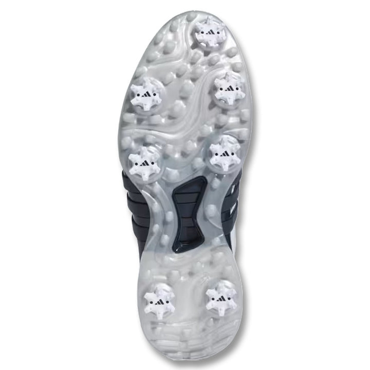 Adidas Tour360 Golf Shoes Cloud White/Collegiate Navy/Silver Metallic - 24 Men