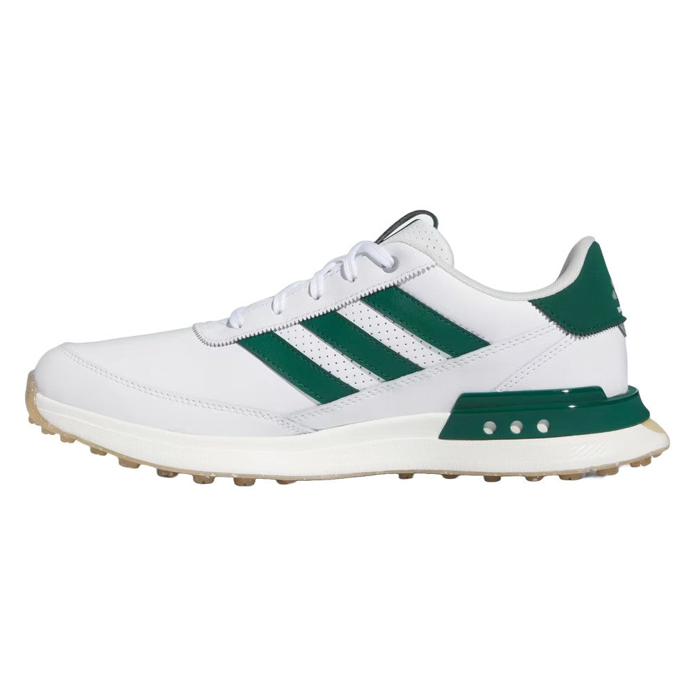 Adidas S2G Leather 24 Spikeless Golf Shoes Cloud White/Collegiate Gree –  Golfio