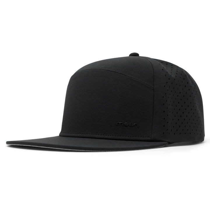 Melin Trenches Hydrolite Golf Cap Black - FA24 Men