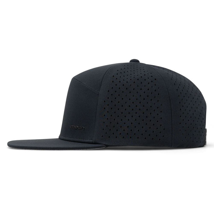 Melin Trenches Hydrolite Golf Cap Black - FA24 Men