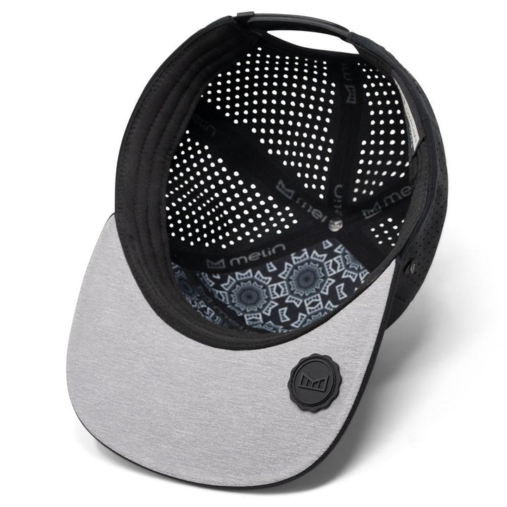 Melin Trenches Hydrolite Golf Cap Black - FA24 Men