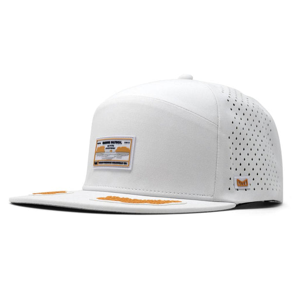 Melin Trenches Captains Hydro Golf Cap White - FA24 Men