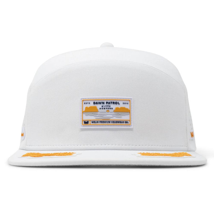 Melin Trenches Captains Hydro Golf Cap White - FA24 Men