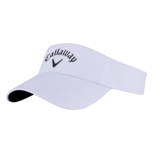 Callaway Liquid Metal Golf Visor White/Gunmetal - 24 Women
